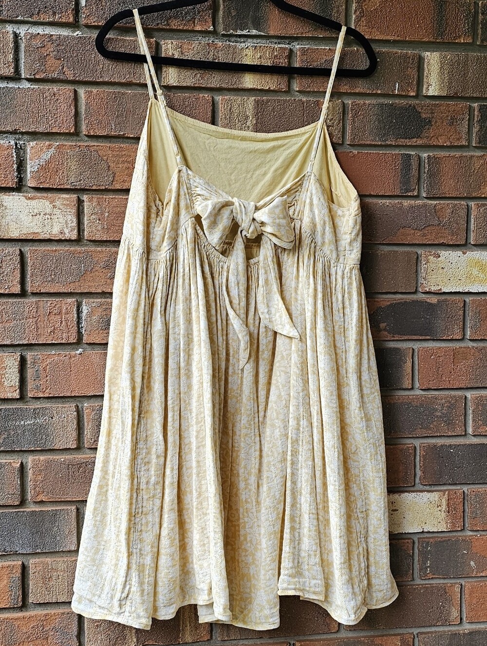 American Eagle Yellow Babydoll Dress - Picture 2 of 5